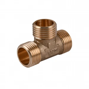 Тройник 1/2″ННН латунный LT332S OPTIMUM