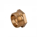 Футорка 3/4″х1/2″НВ латунная LF433S OPTIMUM