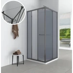 Душова кабіна квадратна без піддона DUNAJEC N90MS BRAVO (1уп.)