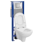 КОМПЛЕКТ С45: ИНСТ СИС-МА SYSTEM 40  MEХАН+ ZIP  413 з дюр сид LIFT+ кнопка смыва ENTER II хром