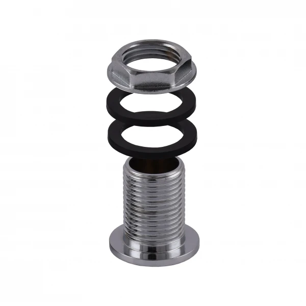 Врезка в бак 1/2″Н нержавеющая SO332S OPTIMUM