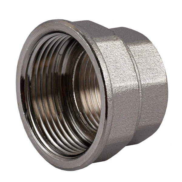 Муфта редукционная 1 1/2″х1″ВВ никелированная восьмигранная NM751O OPTIMUM