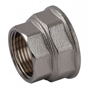 Муфта редукционная 1 1/2″х1″ВВ никелированная восьмигранная NM751O OPTIMUM
