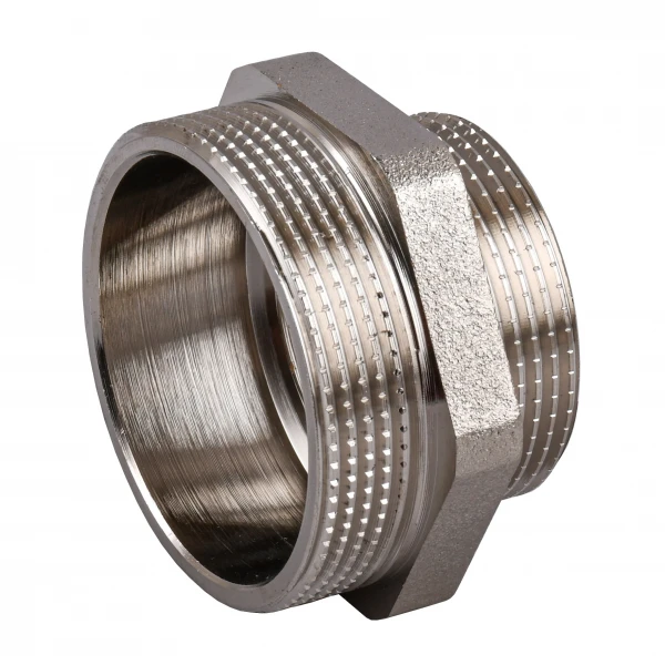 Ниппель редукционный 2″х1 1/2″НН никелированный NN872S OPTIMUM