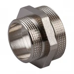 Ниппель редукционный 2″х1 1/2″НН никелированный NN872S OPTIMUM