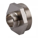 Ниппель редукционный 2″х1″НН никелированный NN852S OPTIMUM