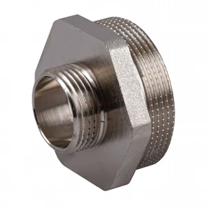 Ніпель редукційний 2″х1″ЗЗ нікельований NN852S OPTIMUM