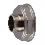 Редукционный переходник 2″х1″ВН никелированный восьмигранный NK853O OPTIMUM