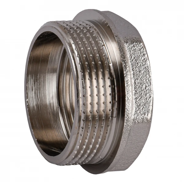 Футорка 1 1/2″х1 1/4″НВ никелированная NF763S OPTIMUM