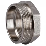 Футорка 2″х1 1/2″НН никелированная NF873S OPTIMUM