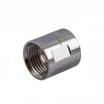 Муфта 1/2″ВВ нержавеющая SM331S OPTIMUM