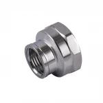 Муфта редукционная 1″х1/2″ВВ нержавеющая SM531S OPTIMUM