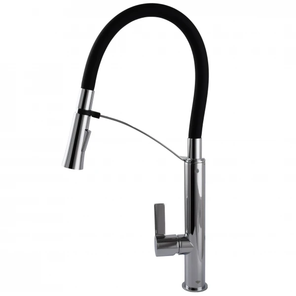 Смеситель для кухни TOPAZ MODERNO TMD-8817-H23-BL