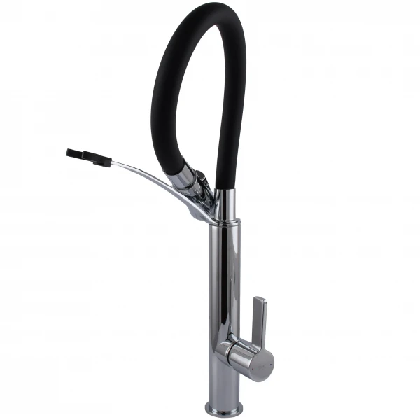Смеситель для кухни TOPAZ MODERNO TMD-8817-H23-BL