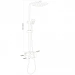 Душова система Globus Lux ALFA GLAL-1007