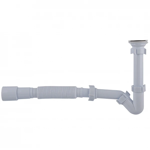 Сифон OPTIMUM для біде з різьбовим випуском та гофротрубою 32 * 40/50 OPTI 18050