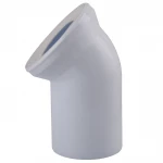 Коліно OPTIMUM для унітазу 45 ° D110 пластик OPTI 31410/227