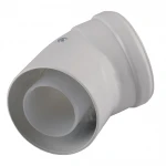 Колено 45 градусов, d=60/100 mm CE.30 C Конденсационное