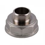 Переходник редукционный 1 1/4″ х 3/4″ ВН никелированный восьмигранный NK643O OPTIMUM