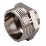 Ниппель редукционный 1 1/4″х 3/4″НН никелированный NN642S OPTIMUM