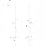 Душовая система Globus Lux PIANO GLPN-0099