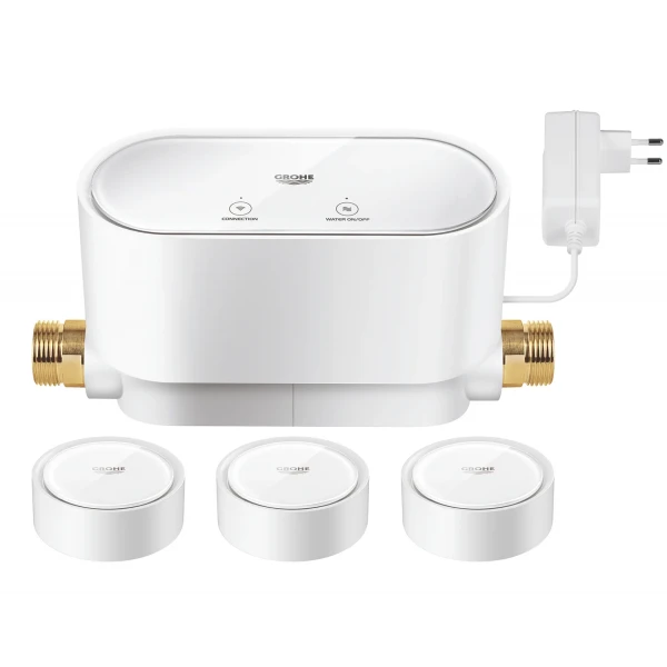 Интеллектуальный контроллер воды с 3-мя датчиками Grohe Sense Guard (22502LN1)