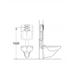 Комплект Grohe Set Унитаз ELLIPSE-0301-T3 + Инсталляция 38536001 + панель 38732000 (38536001ELLIPS0301T3)