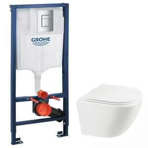 Комплект Grohe Set Унитаз ELLIPSE-0301-R+ Инсталляция Grohe Rapid SL 38772001 (38772001ELLIPS0301R) Комплект Grohe Set Унитаз ELLIPSE-0301-R+ Инсталляция Grohe Rapid SL 38772001 (38772001ELLIPS0301R)