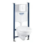 Комплект інсталяції з унітазом 4 в 1 Grohe Solido Ceramic Bundle (39117000)