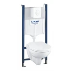 Комплект інсталяції з унітазом 4 в 1 Grohe Solido Ceramic Bundle (39117000)