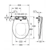 Крышка-биде Grohe Bau Ceramic (39648SH0)