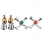 Ручки Haiba Smes (с кранбуксами, пара) керамические (AC0600)