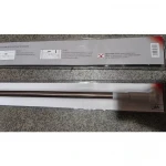 Штанга для шторки телескопічна пряма Mixxus CRS-110x200 110cm-200cm (нержавіюча сталь) (блістер) (AC0653)