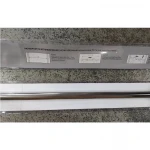 Штанга для шторки телескопічна пряма Mixxus CRS-140x260 140cm-260cm (нержавіюча сталь) (блістер) (AC0654)