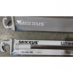 Штанга для шторки телескопічна пряма Mixxus CRS-140x260 140cm-260cm (нержавіюча сталь) (блістер) (AC0654)