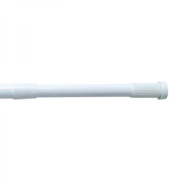 Штанга для шторки телескопічна пряма Mixxus CRA-140x260 140cm-260cm (алюміній) (блістер) (AC0656)