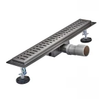 Душевой трап из нержавеющей стали SUS304 Koer FD35-70x500-Graphite (Цвет графит) (AC0657)