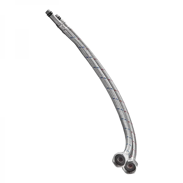 Гибкая подводка Champion FH-01-F1/2"xM10-30 нержавейка (пара) (AC0666)