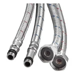 Гибкая подводка Champion FH-01-F1/2"xM10-30 нержавейка (пара) (AC0666)