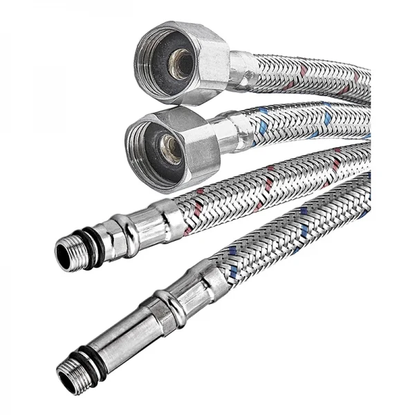 Гибкая подводка Champion FH-01-F1/2"xM10-50 нержавейка (пара) (AC0668)