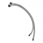 Гибкая подводка Champion FH-01-F1/2"xM10-60 нержавейка (пара) (AC0669)