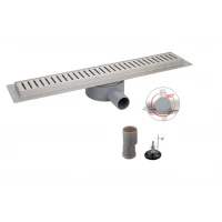 Душовий трап Koer FD03-70x500 з нержавіючої сталі SUS304 70x500мм (AC0689)