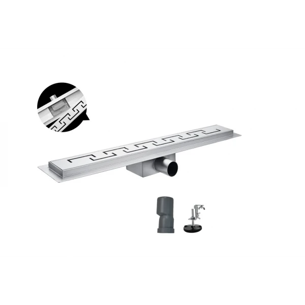 Душевой трап из нержавеющей стали SUS304 Koer FD04-70x500 (AC0704)