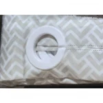 Шторка для ванной Mixxus SCT-005-180x180 из полиэстера со встроенными кольцами (Узор серый) (AC3575)