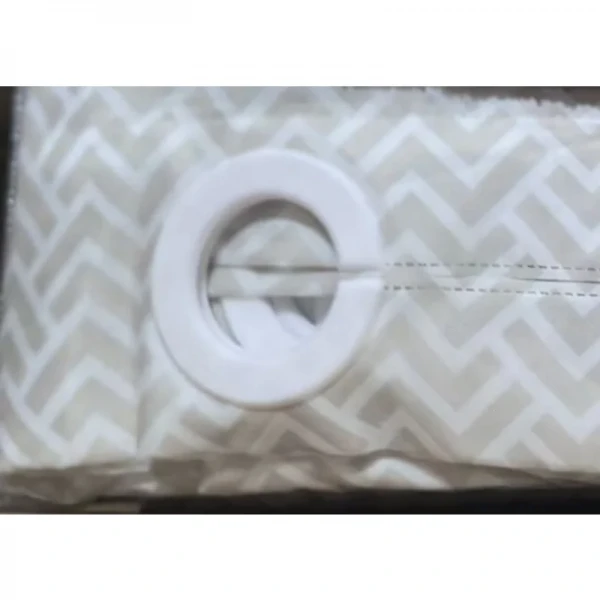 Шторка для ванной Mixxus SCT-005-180x180 из полиэстера со встроенными кольцами (Узор серый) (AC3575)