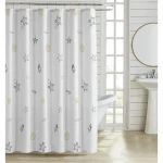 Шторка для ванної Mixxus SCT-008-200x180 з поліестеру (Візерунок 