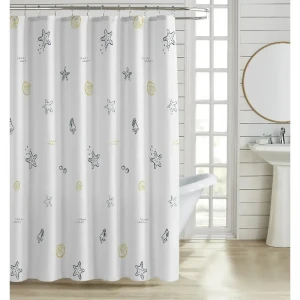 Шторка для ванної Mixxus SCT-008-200x180 з поліестеру (Візерунок 