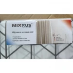 Шторка для ванної Mixxus SCT-010-200x180 з поліестеру (Візерунок 