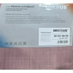 Шторка для ванной Mixxus SCT-012-180x180 из полиэстера (Узор розово-серый) (AC3582)