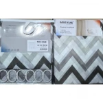 Шторка для ванной Mixxus SCT-013-180x180 из полиэстера (Узор 